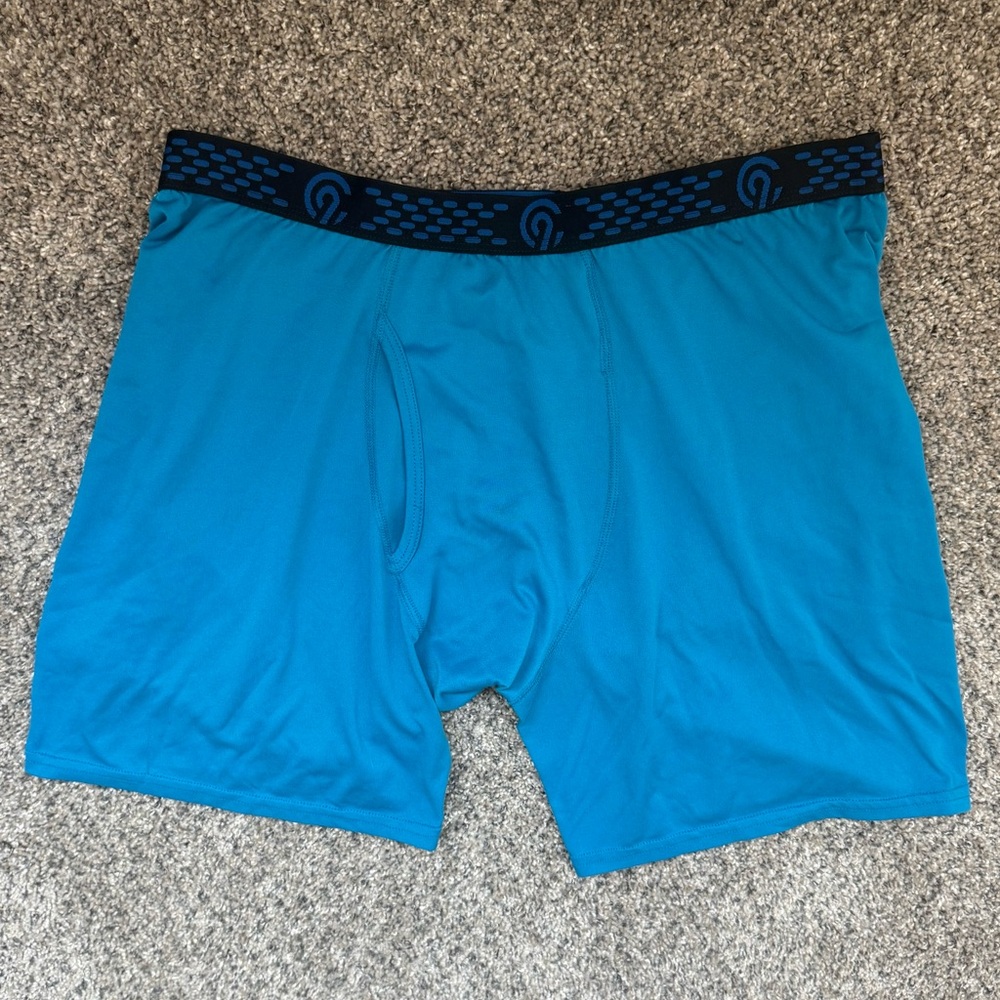 Champion Men's Teal Boxer Briefs